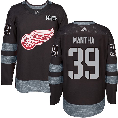 Adidas Red Wings #39 Anthony Mantha Black 1917-2017 100th Anniversary Stitched NHL Jersey Adidas Red Wings #39 Anthony Mantha Black 1917-2017 100th Anniversary Stitched NHL Jersey