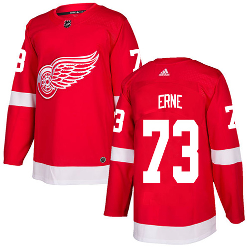 Adidas Red Wings #73 Adam Erne Red Home Authentic Stitched NHL Jersey Adidas Red Wings #73 Adam Erne Red Home Authentic Stitched NHL Jersey