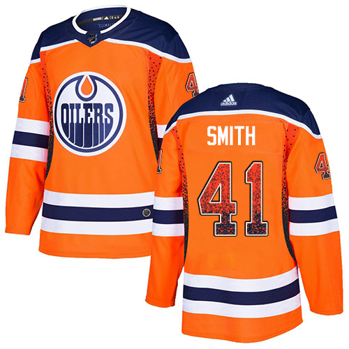 Adidas Oilers #41 Mike Smith Orange Home Authentic Drift Fashion Stitched NHL Jersey Adidas Oilers #41 Mike Smith Orange Home Authentic Drift Fashion Stitched NHL Jersey