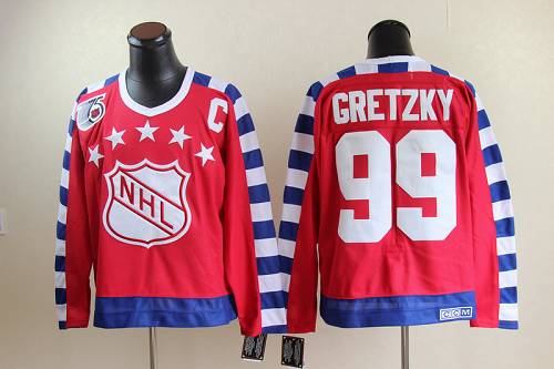 Oilers #99 Wayne Gretzky Red All Star CCM Throwback 75TH Stitched NHL Jersey Oilers #99 Wayne Gretzky Red All Star CCM Throwback 75TH Stitched NHL Jersey