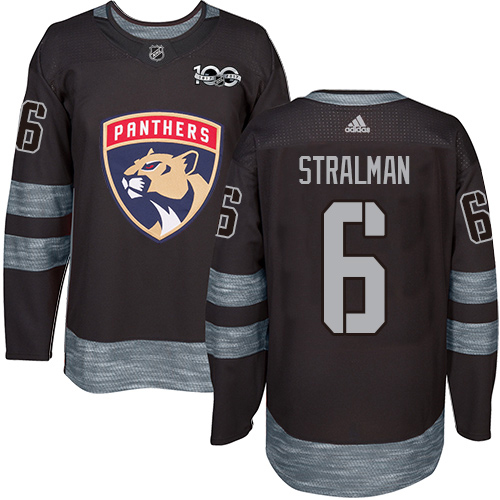 Adidas Panthers #6 Anton Stralman Black 1917-2017 100th Anniversary Stitched NHL Jersey Adidas Panthers #6 Anton Stralman Black 1917-2017 100th Anniversary Stitched NHL Jersey