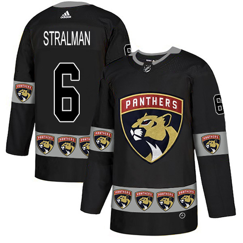 Adidas Panthers #6 Anton Stralman Black Authentic Team Logo Fashion Stitched NHL Jersey Adidas Panthers #6 Anton Stralman Black Authentic Team Logo Fashion Stitched NHL Jersey