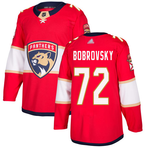 Adidas Panthers #72 Sergei Bobrovsky Red Home Authentic Stitched NHL Jersey Adidas Panthers #72 Sergei Bobrovsky Red Home Authentic Stitched NHL Jersey