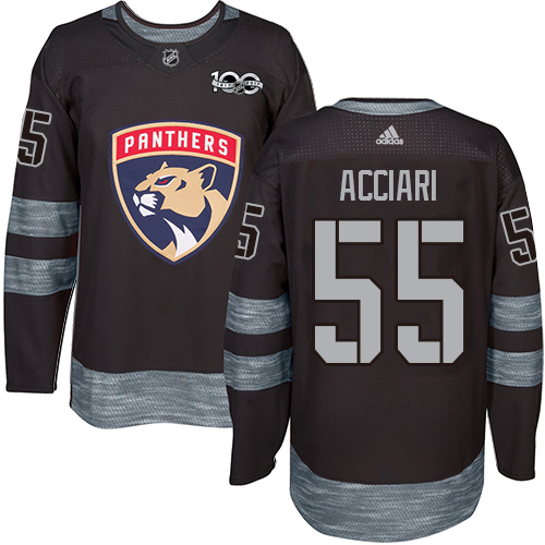 Adidas Panthers #55 Noel Acciari Black 1917-2017 100th Anniversary Stitched NHL Jersey Adidas Panthers #55 Noel Acciari Black 1917-2017 100th Anniversary Stitched NHL Jersey