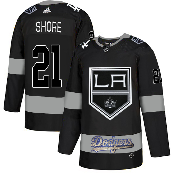 Adidas Kings X Dodgers #21 Nick Shore Black Authentic City Joint Name Stitched NHL Jersey Adidas Kings X Dodgers #21 Nick Shore Black Authentic City Joint Name Stitched NHL Jersey