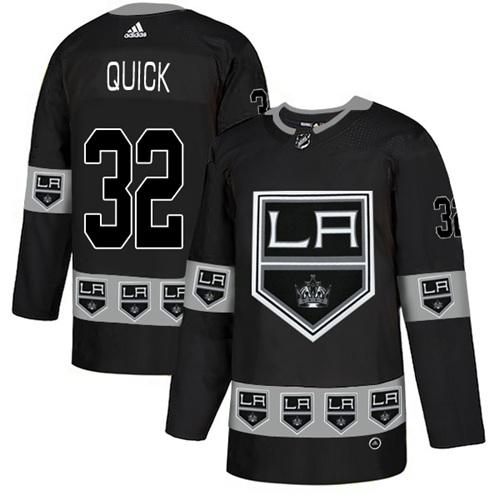 Adidas Kings #32 Jonathan Quick Black Authentic Team Logo Fashion Stitched NHL Jersey Adidas Kings #32 Jonathan Quick Black Authentic Team Logo Fashion Stitched NHL Jersey