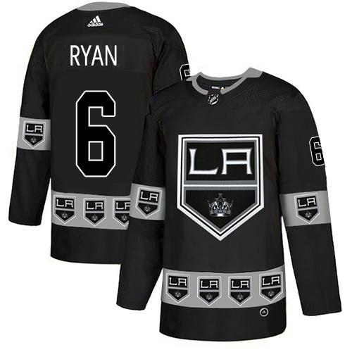 Adidas Kings #6 Joakim Ryan Black Authentic Team Logo Fashion Stitched NHL Jersey Adidas Kings #6 Joakim Ryan Black Authentic Team Logo Fashion Stitched NHL Jersey
