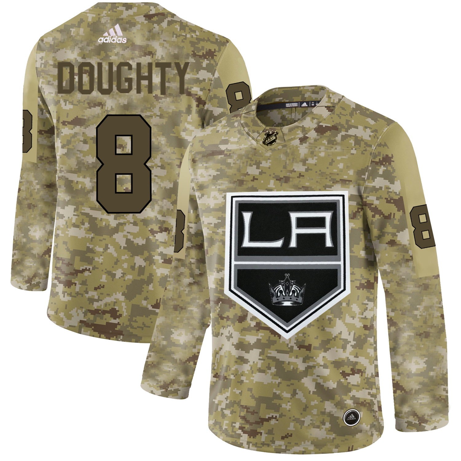 Adidas Kings #8 Drew Doughty Camo Authentic Stitched NHL Jersey Adidas Kings #8 Drew Doughty Camo Authentic Stitched NHL Jersey