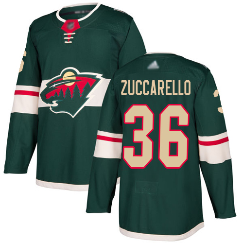 Adidas Wild #36 Mats Zuccarello Green Home Authentic Stitched NHL Jersey Adidas Wild #36 Mats Zuccarello Green Home Authentic Stitched NHL Jersey
