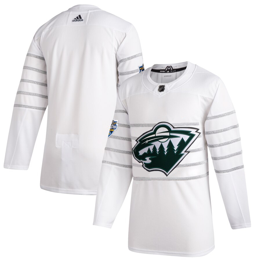 Men's Minnesota Wild Adidas White 2020 NHL All-Star Game Authentic Jersey Men's Minnesota Wild Adidas White 2020 NHL All-Star Game Authentic Jersey