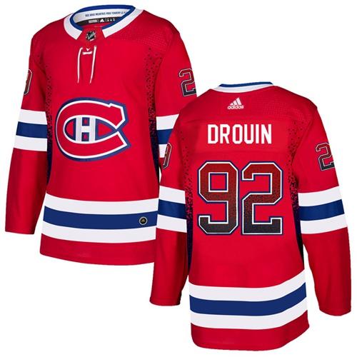 Adidas Canadiens #92 Jonathan Drouin Red Home Authentic Drift Fashion Stitched NHL Jersey Adidas Canadiens #92 Jonathan Drouin Red Home Authentic Drift Fashion Stitched NHL Jersey