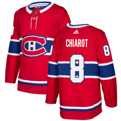 Adidas Canadiens #8 Ben Chiarot Red Home Authentic Stitched NHL Jersey Adidas Canadiens #8 Ben Chiarot Red Home Authentic Stitched NHL Jersey