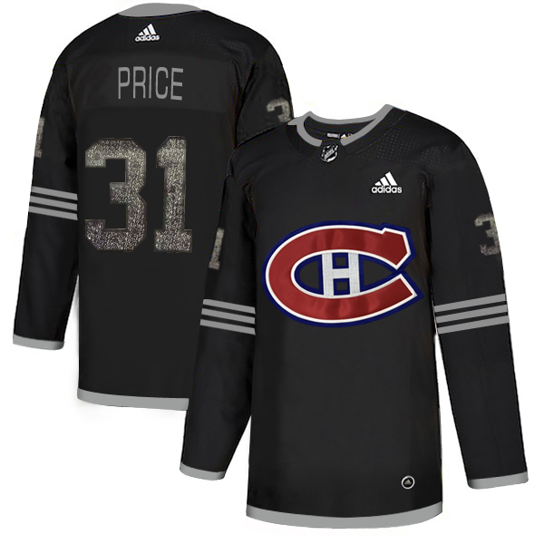 Adidas Canadiens #31 Carey Price Black Authentic Classic Stitched NHL Jersey Adidas Canadiens #31 Carey Price Black Authentic Classic Stitched NHL Jersey