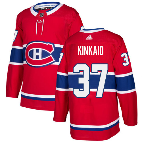 Adidas Canadiens #37 Keith Kinkaid Red Home Authentic Stitched NHL Jersey Adidas Canadiens #37 Keith Kinkaid Red Home Authentic Stitched NHL Jersey