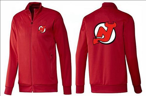 NHL New Jersey Devils Zip Jackets Red NHL New Jersey Devils Zip Jackets Red