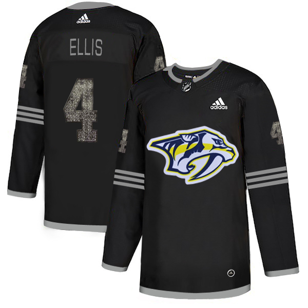 Adidas Predators #4 Ryan Ellis Black Authentic Classic Stitched NHL Jersey Adidas Predators #4 Ryan Ellis Black Authentic Classic Stitched NHL Jersey