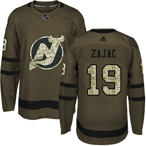 Adidas Devils #19 Travis Zajac Green Salute to Service Stitched NHL Jersey Adidas Devils #19 Travis Zajac Green Salute to Service Stitched NHL Jersey