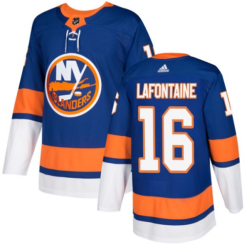 Adidas Islanders #16 Pat LaFontaine Royal Blue Home Authentic Stitched NHL Jersey Adidas Islanders #16 Pat LaFontaine Royal Blue Home Authentic Stitched NHL Jersey