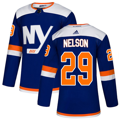 Adidas Islanders #29 Brock Nelson Blue Alternate Authentic Stitched NHL Jersey Adidas Islanders #29 Brock Nelson Blue Alternate Authentic Stitched NHL Jersey