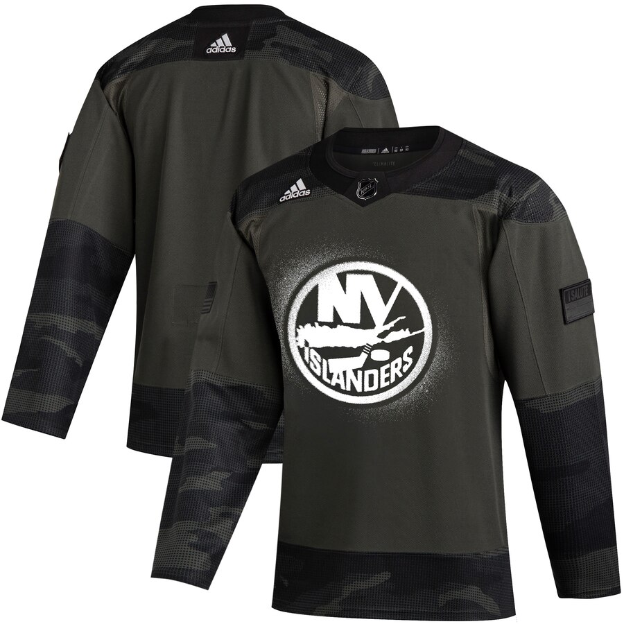 New York Islanders Adidas 2019 Veterans Day Authentic Practice NHL Jersey Camo New York Islanders Adidas 2019 Veterans Day Authentic Practice NHL Jersey Camo
