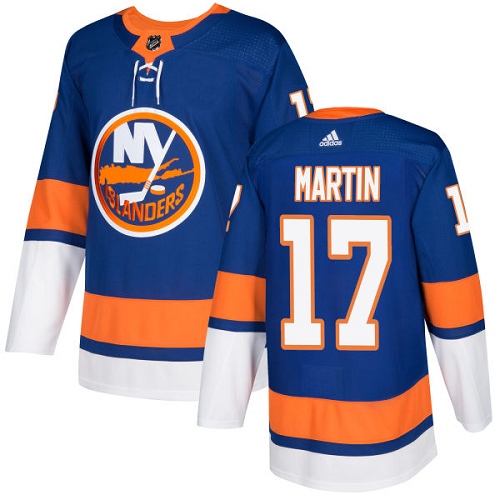 Adidas Islanders #17 Matt Martin Royal Blue Home Authentic Stitched NHL Jersey Adidas Islanders #17 Matt Martin Royal Blue Home Authentic Stitched NHL Jersey