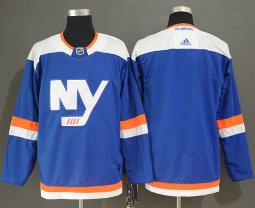 Adidas Islanders Blank Blue Alternate Authentic Stitched NHL Jersey Adidas Islanders Blank Blue Alternate Authentic Stitched NHL Jersey
