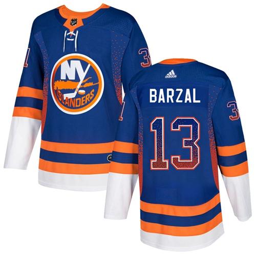 Adidas Islanders #13 Mathew Barzal Royal Blue Home Authentic Drift Fashion Stitched NHL Jersey Adidas Islanders #13 Mathew Barzal Royal Blue Home Authentic Drift Fashion Stitched NHL Jersey