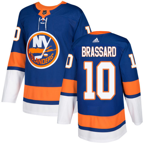 Adidas Islanders #10 Derek Brassard Royal Blue Home Authentic Stitched NHL Jersey Adidas Islanders #10 Derek Brassard Royal Blue Home Authentic Stitched NHL Jersey