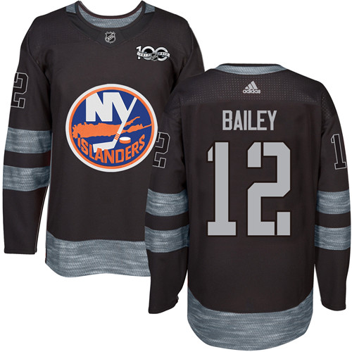 Adidas Islanders #12 Josh Bailey Black 1917-2017 100th Anniversary Stitched NHL Jersey Adidas Islanders #12 Josh Bailey Black 1917-2017 100th Anniversary Stitched NHL Jersey