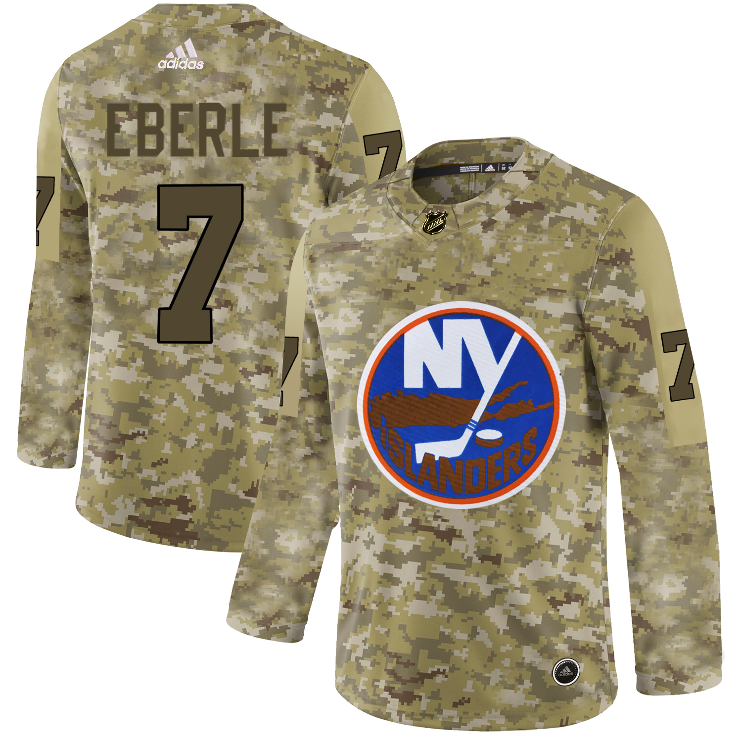 Adidas Islanders #7 Jordan Eberle Camo Authentic Stitched NHL Jersey Adidas Islanders #7 Jordan Eberle Camo Authentic Stitched NHL Jersey