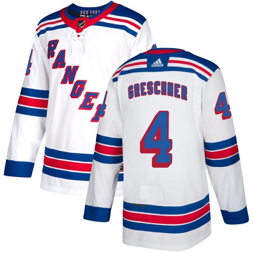 Adidas Rangers #4 Ron Greschner White Away Authentic Stitched NHL Jersey Adidas Rangers #4 Ron Greschner White Away Authentic Stitched NHL Jersey