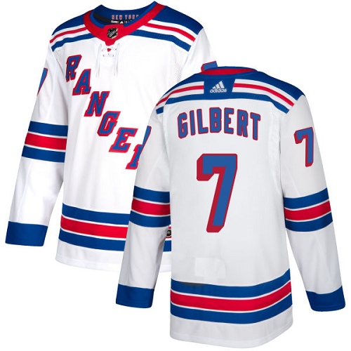 Adidas Rangers #7 Rod Gilbert White Away Authentic Stitched NHL Jersey Adidas Rangers #7 Rod Gilbert White Away Authentic Stitched NHL Jersey
