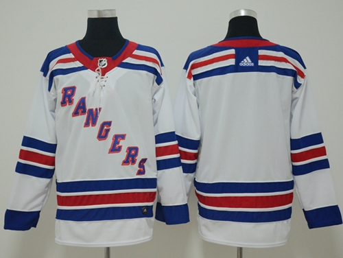 Adidas Rangers Blank White Road Authentic Stitched NHL Jersey Adidas Rangers Blank White Road Authentic Stitched NHL Jersey