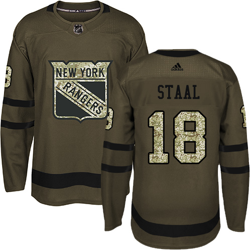 Adidas Rangers #18 Marc Staal Green Salute to Service Stitched NHL Jersey Adidas Rangers #18 Marc Staal Green Salute to Service Stitched NHL Jersey