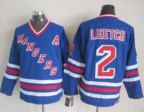 Rangers #2 Brian Leetch Blue CCM Heroes of Hockey Alumni Stitched NHL Jersey Rangers #2 Brian Leetch Blue CCM Heroes of Hockey Alumni Stitched NHL Jersey
