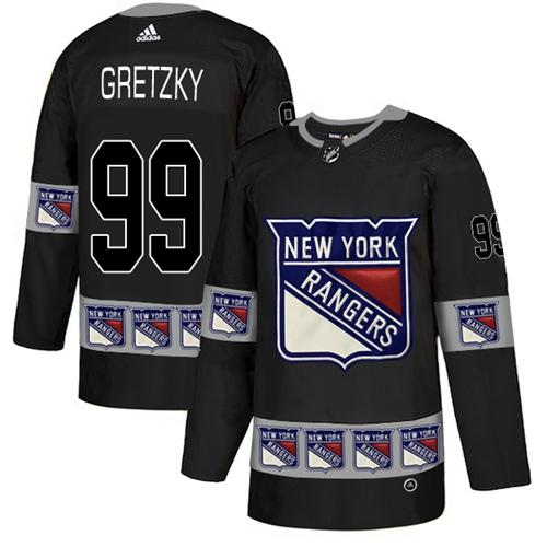 Adidas Rangers #99 Wayne Gretzky Black Authentic Team Logo Fashion Stitched NHL Jersey Adidas Rangers #99 Wayne Gretzky Black Authentic Team Logo Fashion Stitched NHL Jersey