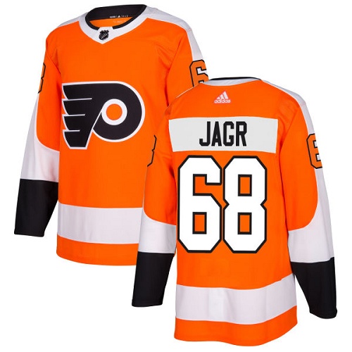 Adidas Flyers #68 Jaromir Jagr Orange Home Authentic Stitched NHL Jersey Adidas Flyers #68 Jaromir Jagr Orange Home Authentic Stitched NHL Jersey