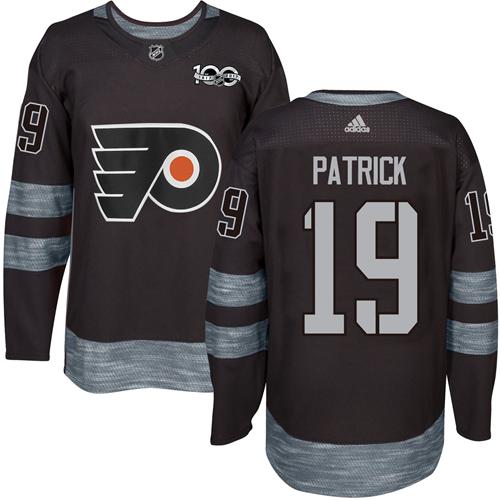 Adidas Flyers #19 Nolan Patrick Black 1917-2017 100th Anniversary Stitched NHL Jersey Adidas Flyers #19 Nolan Patrick Black 1917-2017 100th Anniversary Stitched NHL Jersey