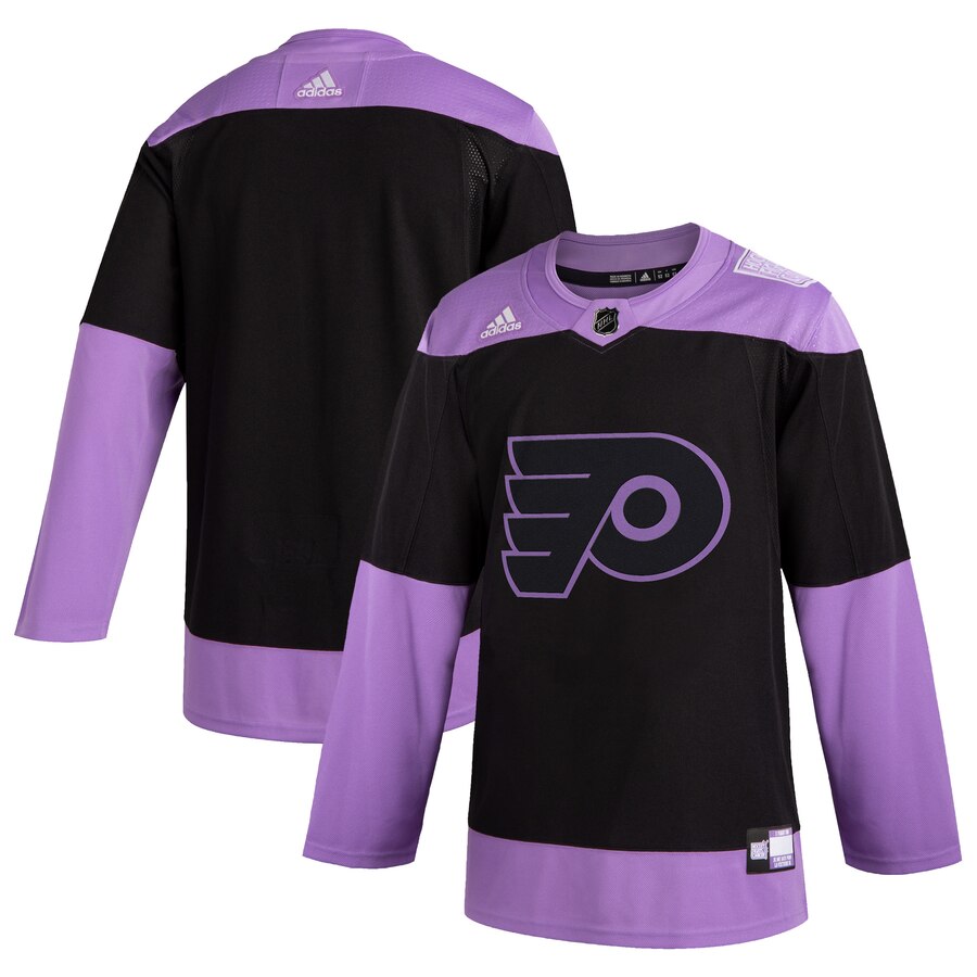 Philadelphia Flyers Adidas Hockey Fights Cancer Practice Jersey Black Philadelphia Flyers Adidas Hockey Fights Cancer Practice Jersey Black