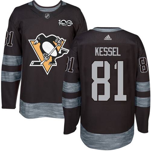 Adidas Penguins #81 Phil Kessel Black 1917-2017 100th Anniversary Stitched NHL Jersey Adidas Penguins #81 Phil Kessel Black 1917-2017 100th Anniversary Stitched NHL Jersey