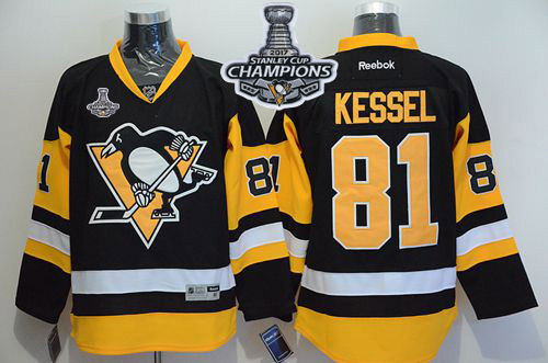 Penguins #81 Phil Kessel Black Alternate 2017 Stanley Cup Finals Champions Stitched NHL Jersey Penguins #81 Phil Kessel Black Alternate 2017 Stanley Cup Finals Champions Stitched NHL Jersey