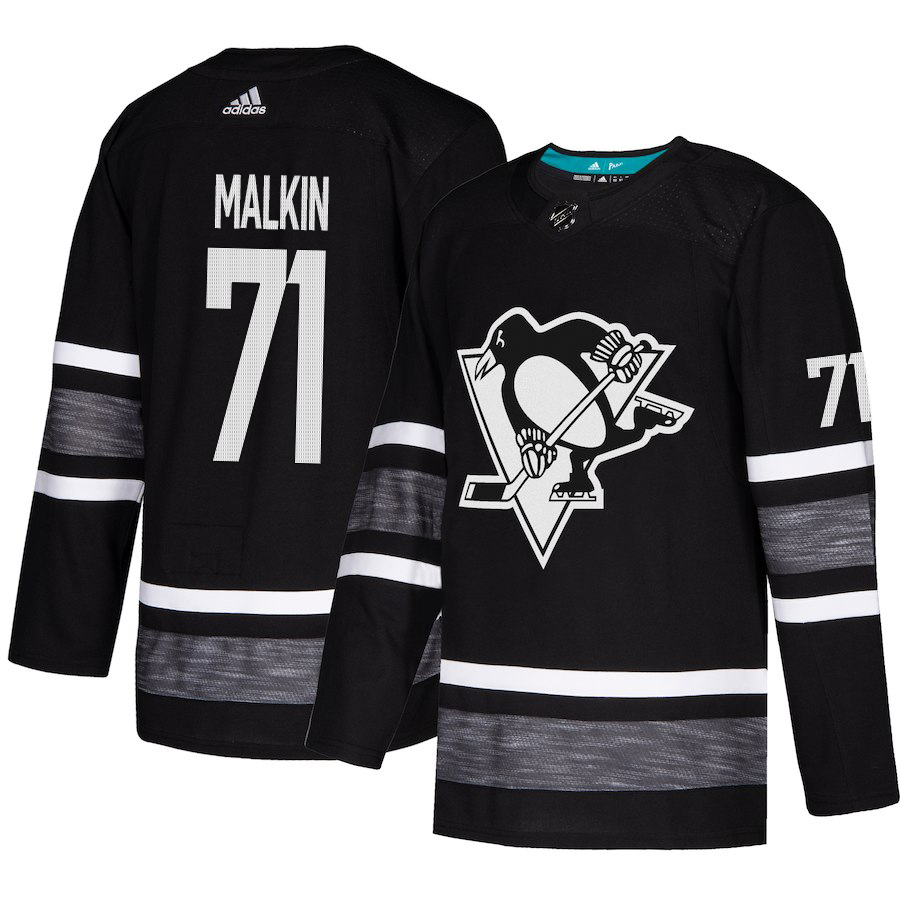 Adidas Penguins #71 Evgeni Malkin Black 2019 All-Star Game Parley Authentic Stitched NHL Jersey Adidas Penguins #71 Evgeni Malkin Black 2019 All-Star Game Parley Authentic Stitched NHL Jersey