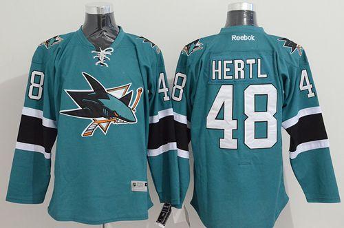 Sharks #48 Tomas Hertl Teal Stitched NHL Jersey Sharks #48 Tomas Hertl Teal Stitched NHL Jersey