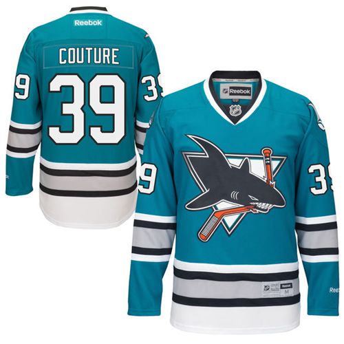 Sharks #39 Logan Couture Teal 25th Anniversary Stitched NHL Jersey Sharks #39 Logan Couture Teal 25th Anniversary Stitched NHL Jersey
