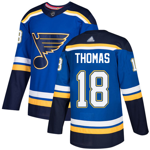 Adidas Blues #18 Robert Thomas Blue Home Authentic Stitched NHL Jersey Adidas Blues #18 Robert Thomas Blue Home Authentic Stitched NHL Jersey