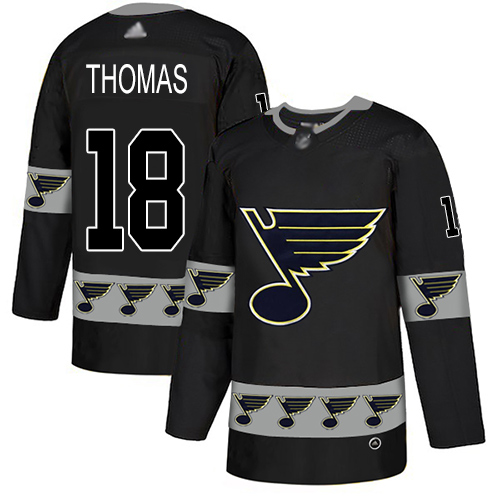 Adidas Blues #18 Robert Thomas Black Authentic Team Logo Fashion Stitched NHL Jersey Adidas Blues #18 Robert Thomas Black Authentic Team Logo Fashion Stitched NHL Jersey