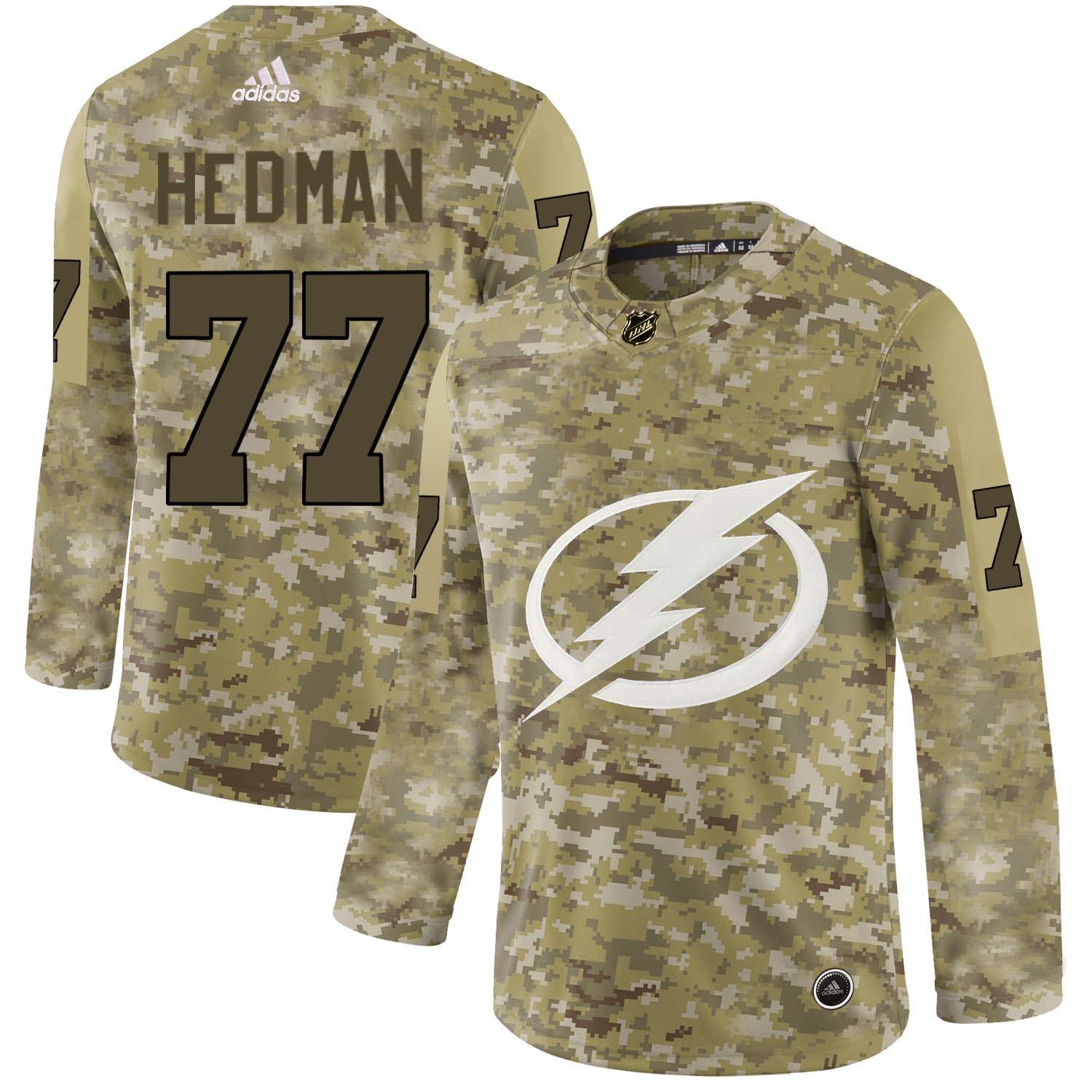 Adidas Lightning #77 Victor Hedman Camo Authentic Stitched NHL Jersey Adidas Lightning #77 Victor Hedman Camo Authentic Stitched NHL Jersey
