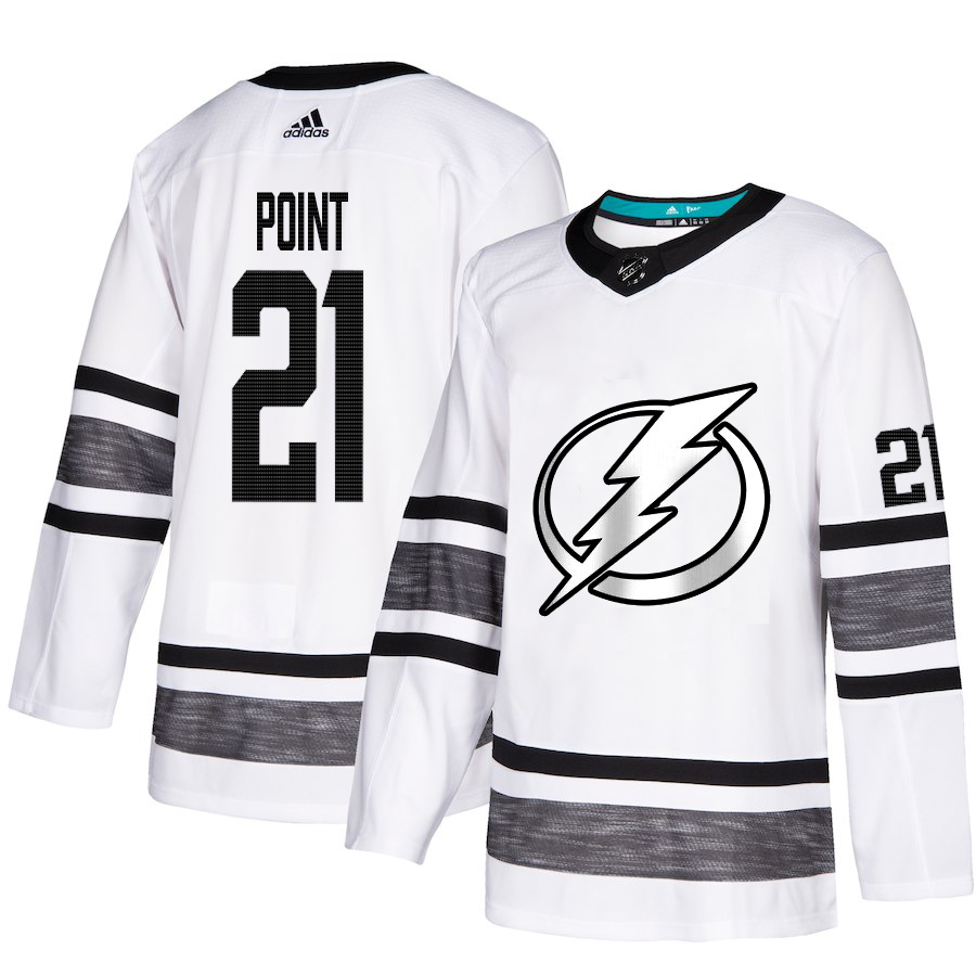 Adidas Lightning #21 Brayden Point White 2019 All-Star Game Parley Authentic Stitched NHL Jersey Adidas Lightning #21 Brayden Point White 2019 All-Star Game Parley Authentic Stitched NHL Jersey