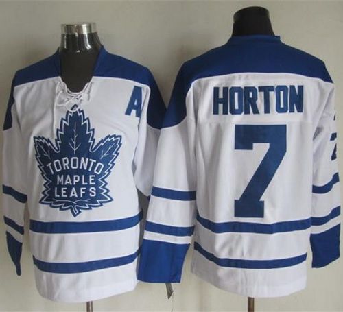 Maple Leafs #7 Tim Horton White CCM Throwback Winter Classic Stitched NHL Jersey Maple Leafs #7 Tim Horton White CCM Throwback Winter Classic Stitched NHL Jersey