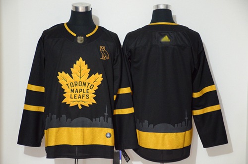 Adidas Maple Leafs Blank Black City Edition Authentic Stitched NHL Jersey Adidas Maple Leafs Blank Black City Edition Authentic Stitched NHL Jersey